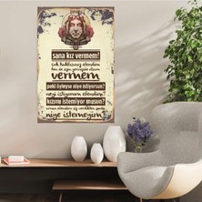 Durusoy Shop Center Ahşap Retro Mdf Poster , Komik Sözler , Duvar Yazıları , Manzara ,  Tarih , Edebiyat - TBL0406