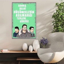 Durusoy Shop Center Ahşap Retro Mdf Poster , Komik Sözler , Duvar Yazıları , Manzara ,  Tarih , Edebiyat - TBL0445