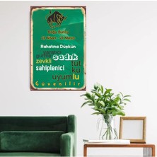 Durusoy Shop Center Ahşap Retro Mdf Poster , Komik Sözler , Duvar Yazıları , Manzara ,  Tarih , Edebiyat - TBL0207