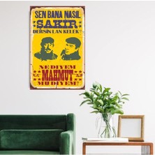 Durusoy Shop Center Ahşap Retro Mdf Poster , Komik Sözler , Duvar Yazıları , Manzara ,  Tarih , Edebiyat - TBL0421