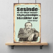 Durusoy Shop Center Ahşap Retro Mdf Poster , Komik Sözler , Duvar Yazıları , Manzara ,  Tarih , Edebiyat - TBL0430