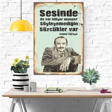 Durusoy Shop Center Ahşap Retro Mdf Poster , Komik Sözler , Duvar Yazıları , Manzara ,  Tarih , Edebiyat - TBL0430