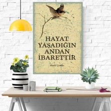 Durusoy Shop Center Ahşap Retro Mdf Poster , Komik Sözler , Duvar Yazıları , Manzara ,  Tarih , Edebiyat - TBL0171