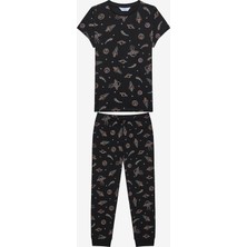 Penti Pamuklu Erkek Çocuk Bubble 2li Çok Renkli Pijama Takımı