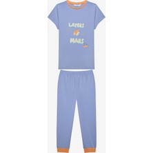 Penti Pamuklu Erkek Çocuk Bubble 2li Çok Renkli Pijama Takımı