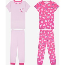 Penti Kız Çocuk Blast Off 2li Çok Renkli Pijama Takımı