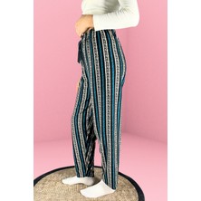 Dreamy Soft Kadife Dokulu Desenli Süet Pijama Altı Pantolon
