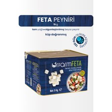 Feta Peyniri 5 kg Küp  - Tam Yağlı Olgunlaştırılmış Beyaz Peynir - Feta Cheese