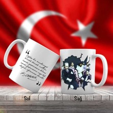 Asilmeydan Asil Hediyelik Mustafa Kemal Atatürk'ün Çocuk Sevgisi - Atatürk'ün Sözleri -Kupa Bardak