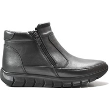 Beety 23BK96.3607-1  Deri Fermuarlı Ortopedik Kadın Anne Bot