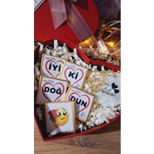 Doğum Günü Konsept Kalpli Çikolata Kutusu