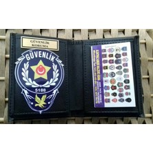 Aldatmaz Özel Güvenlik Rozetli Cüzdanı Sadece Özel Güvenlik Görevlisi Sipariş Verebilir