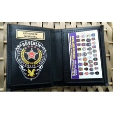 Aldatmaz Özel Güvenlik Rozetli Cüzdanı Sadece Özel Güvenlik Görevlisi Sipariş Verebilir