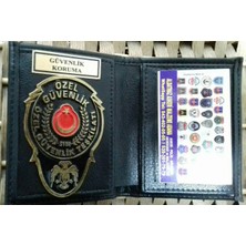 Aldatmaz Özel Güvenlik Rozetli Cüzdanı Sadece Özel Güvenlik Görevlisi Sipariş Verebilir