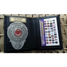 Aldatmaz Özel Güvenlik Rozetli Cüzdanı Sadece Özel Güvenlik Görevlisi Sipariş Verebilir