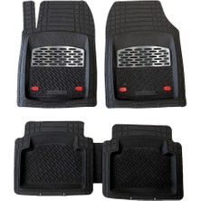 Team Car Safir Fiat 500 x Paspas Havuzlu Krom Silver