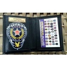 Aldatmaz Özel Güvenlik Rozetli Cüzdanı Sadece Özel Güvenlik Görevlisi Sipariş Verebilir