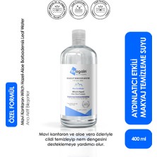 Reagain Mavi Kantaron, Witch Hazel, Aloe Vera Micellar Kusursuz Makyaj Temizleme Suyu (400 ML)