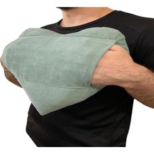 Ozclife Cepli Kalp Yastığı  Pamuklu  Boncuk Elyaf