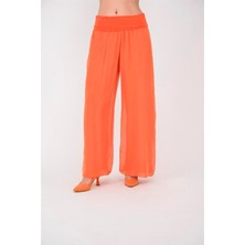 Italyan Korse Belli Astarlı Ipek Pantolon