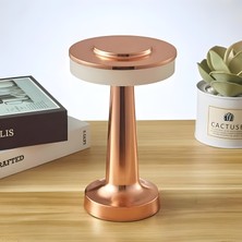 Anaway Shopping Retro Şarjlı Dekoratif Dokunmatik Metal Masa Lambası 3 Renk