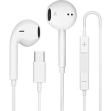 Etiget Apple iPhone 15 & 16 Serisi Uyumlu Mikrofonlu Usb-C Kablolu Mikrofonlu Kulaklık