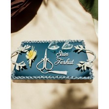 Serenity Gümüş Söz Nişan Tepsisi