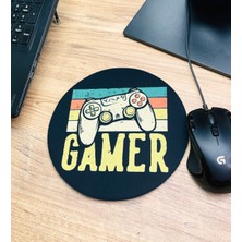 Giftmoda Gamer Tasarımlı Oval Mouse Pad	