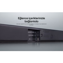 Lg Optik USB -Bluetooth Bağlantı Kablosuz Üstün Bas  300W 2.1 Kanal Soundbar-Hdmı Kablo Hediyeli