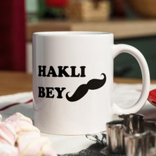 Kasars "haklı Bey" Yazılı Kupa Bardak – Mizahi ve Şık Tasarım