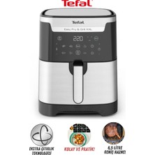 Tefal Easy Fry & Grill & Xxl 6.5 L Hava ile Kızartma ve Izgara 2'si 1 Arada Yağsız Fritöz Airfryer, Onerous Lambader Hediye