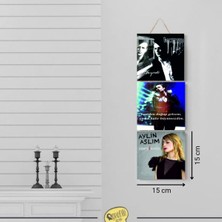 Durusoy Shop Center Ahşap Katlanabilir 3lü Tablo - TBL0021