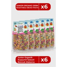 Organik Ruşeymli Sebzeli Boncuk 250 gr 6 Paket  Organic Wheat Grain Vegetable Beads 250 gr 6 Pack