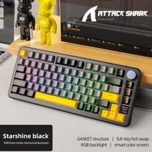 Silabor Attack Shark X85PRO Tri-Mode Gasket Mekanik Klavye