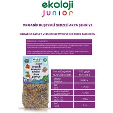 Organik Ruşeymli SEBZELIARPAŞEHRIYE250GR12PAKET Organic Vermicelli VEGETABLEBARLEYNOODLE250GR12PACK