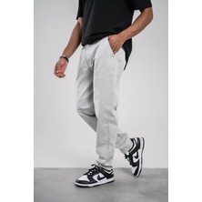 Nomarc Gri Gabardin Pantolon
