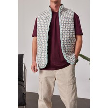 Nomarc Geometrik Desenli Yelek