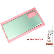 Tkgz Samsung Galaxy Note 20 Arka Pil Batarya Kapağı (CAM+B-7000) Yeşil