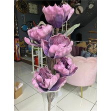 Elif Aksesuar Latex Doku Yapay Çiçek Tek Dal 104  cm