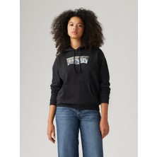 Levi's Graphıc Everyday Kadın Siyah Sweatshırt A8801-0016