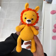 Amigurumi Aslan Oyuncak / Örgü Oyuncak / Uyku Arkadaşı