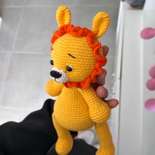 Amigurumi Aslan Oyuncak / Örgü Oyuncak / Uyku Arkadaşı