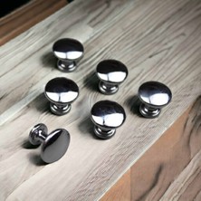 Dizayn House 25 mm Krom Düğme Çekmece ve Dolap Kulpu