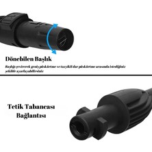 Karcher K Serisi Basınçlı Yıkama Makinesi Püskürtme Tabancası ve Ucu K2 K3 K4 K5 K6 K7 Uyumlu