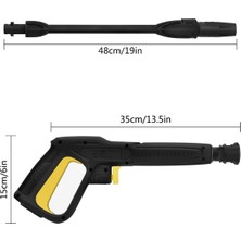 Karcher K Serisi Basınçlı Yıkama Makinesi Püskürtme Tabancası ve Ucu K2 K3 K4 K5 K6 K7 Uyumlu