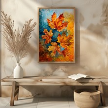 Wood Design World Ahşap Çerçeve 40   x   60 cm Modern Uv Baskı Tablo