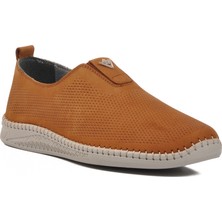 Franco Men Ayakmod Tütün Nubuk Deri Erkek Günlük Ayakkabı