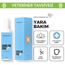 Patiguard Deri Bakım Spreyi 250ML Kedi Köpek Nano Gümüş Yoğun Cilt Bakım Sağlığı Tahriş Kesik Yanık