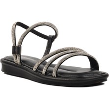 Pierre Cardin Siyah Kadın Sandalet