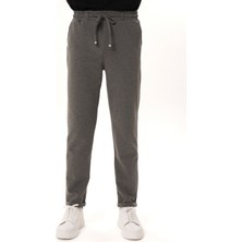 Morven  Erkek Antrasit Slim Fit  Lastikli Jogger Pantolon